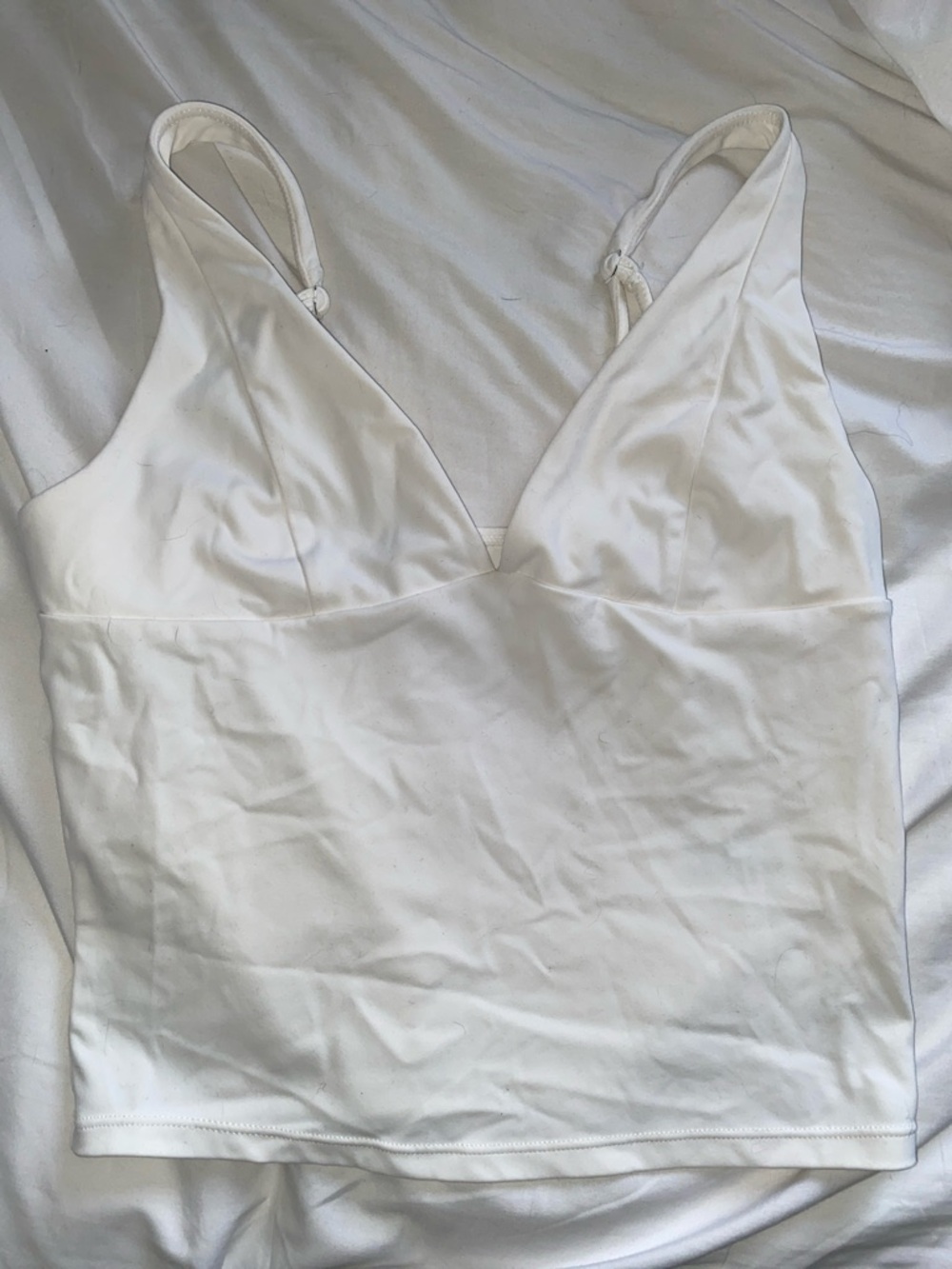 GARAGE white tank top